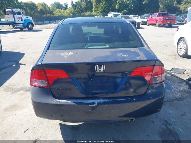 46112739 :رقم المزاد ، 1HGFA16516L088629 vin ، 2006 Honda Civic Lx مزاد بيع