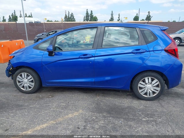 2015 Honda Fit Lx მანქანა იყიდება აუქციონზე, vin: 3HGGK5H53FM711608, აუქციონის ნომერი: 46112777