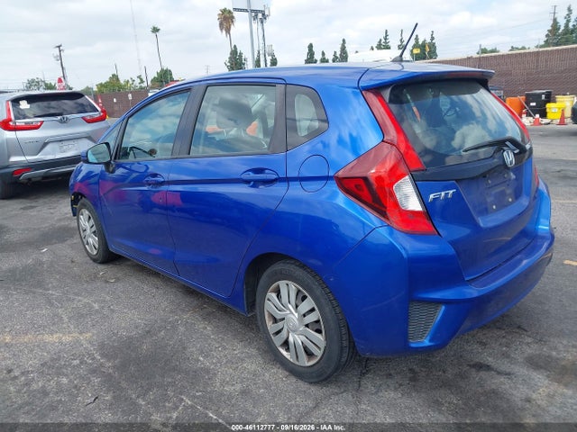 2015 Honda Fit Lx მანქანა იყიდება აუქციონზე, vin: 3HGGK5H53FM711608, აუქციონის ნომერი: 46112777