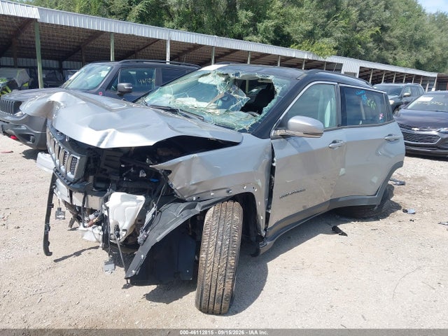 46112815 :رقم المزاد ، 3C4NJDCB5MT594827 vin ، 2021 Jeep Compass Limited 4x4 مزاد بيع