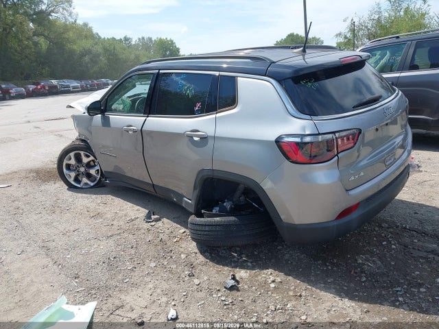 46112815 :رقم المزاد ، 3C4NJDCB5MT594827 vin ، 2021 Jeep Compass Limited 4x4 مزاد بيع