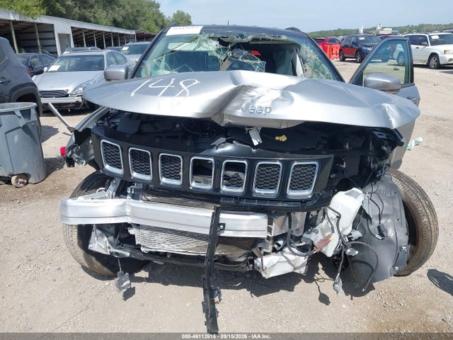 46112815 :رقم المزاد ، 3C4NJDCB5MT594827 vin ، 2021 Jeep Compass Limited 4x4 مزاد بيع