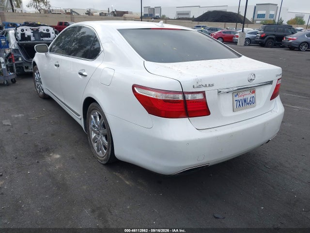 2008 Lexus Ls 460 მანქანა იყიდება აუქციონზე, vin: JTHBL46F085081646, აუქციონის ნომერი: 46112862