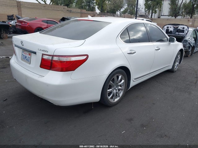 2008 Lexus Ls 460 მანქანა იყიდება აუქციონზე, vin: JTHBL46F085081646, აუქციონის ნომერი: 46112862