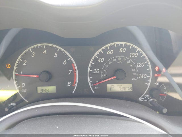 2010 Toyota Corolla Le მანქანა იყიდება აუქციონზე, vin: 1NXBU4EE6AZ214540, აუქციონის ნომერი: 46112886