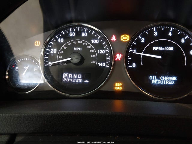 Auction sale of the 2009 Jeep Grand Cherokee Overland, vin: 1J8HR68T79C506424, lot number: 46112993