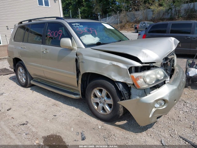 Продажа на аукционе авто 2002 Toyota Highlander Limited V6, vin: JTEHF21A920062838, номер лота: 46113009