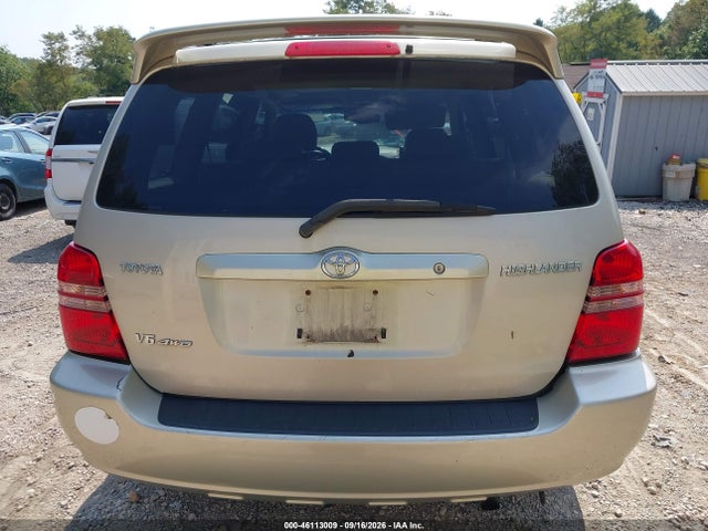 Продажа на аукционе авто 2002 Toyota Highlander Limited V6, vin: JTEHF21A920062838, номер лота: 46113009