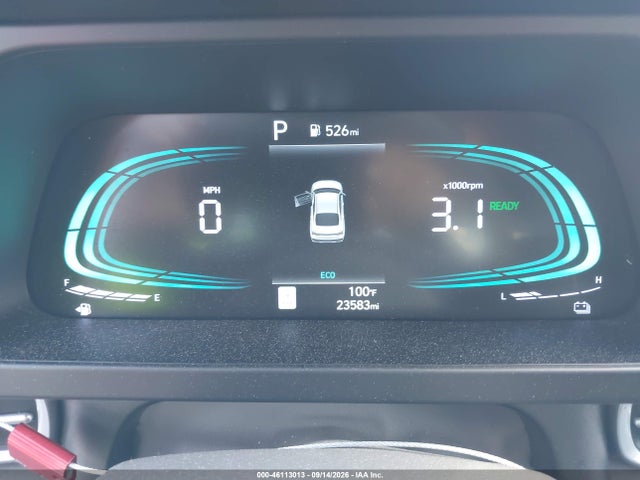46113013 :رقم المزاد ، KMHLM4DJ8TU186469 vin ، 2026 Hyundai Elantra Hybrid Blue مزاد بيع