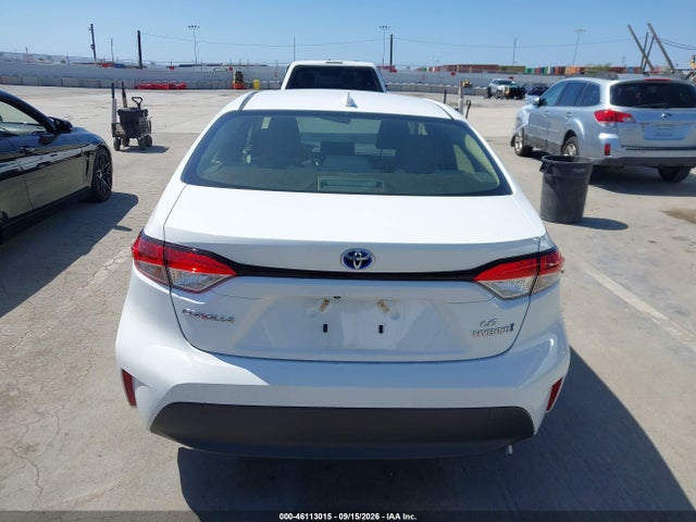 2024 Toyota Corolla Hybrid Le მანქანა იყიდება აუქციონზე, vin: JTDBCMFE1R3048192, აუქციონის ნომერი: 46113015
