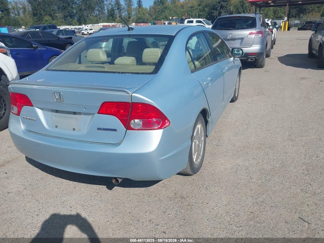 Aukcja sprzedaży 2007 Honda Civic Hybrid, vin: JHMFA36297S003123, numer aukcji: 46113025