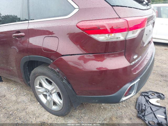 46113063 :رقم المزاد ، 5TDDGRFH9KS054511 vin ، 2019 Toyota Highlander Hybrid Limited مزاد بيع