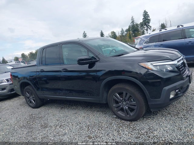 2019 Honda Ridgeline Sport მანქანა იყიდება აუქციონზე, vin: 5FPYK3F12KB048917, აუქციონის ნომერი: 46113155