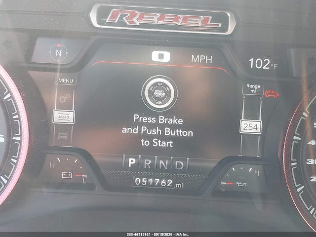 1C6SRFLTXLN277180 RAM 1500 Rebel 4x4 5&#039;7 Box