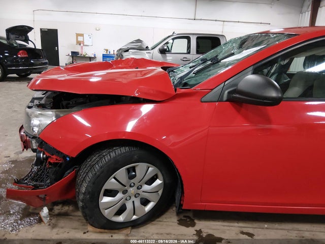 Продаж на аукціоні авто 2015 Chevrolet Cruze Ls Auto, vin: 1G1PA5SG3F7102002, номер лоту: 46113322