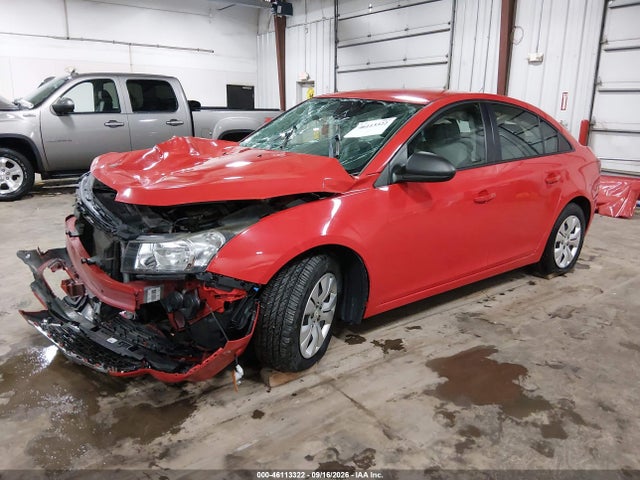 Продаж на аукціоні авто 2015 Chevrolet Cruze Ls Auto, vin: 1G1PA5SG3F7102002, номер лоту: 46113322