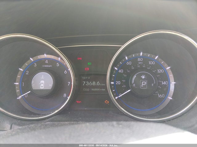 46113330 :رقم المزاد ، 5NPEB4AC4DH726114 vin ، 2013 Hyundai Sonata Gls مزاد بيع