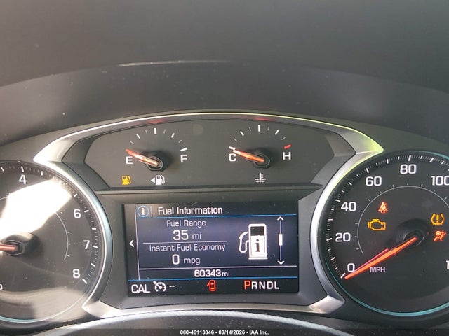 46113346 :رقم المزاد ، 2GNAXKEV7L6263282 vin ، 2020 Chevrolet Equinox Fwd Lt 1.5l Turbo مزاد بيع