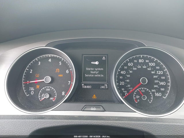 Продажа на аукционе авто 2015 Volkswagen Golf Tsi Se 4-door, vin: 3VW217AU5FM098137, номер лота: 46113350