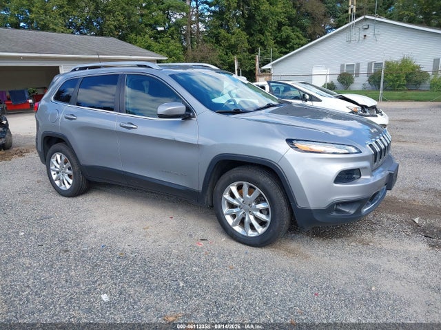 2016 Jeep Cherokee Limited მანქანა იყიდება აუქციონზე, vin: 1C4PJMDS8GW172413, აუქციონის ნომერი: 46113358