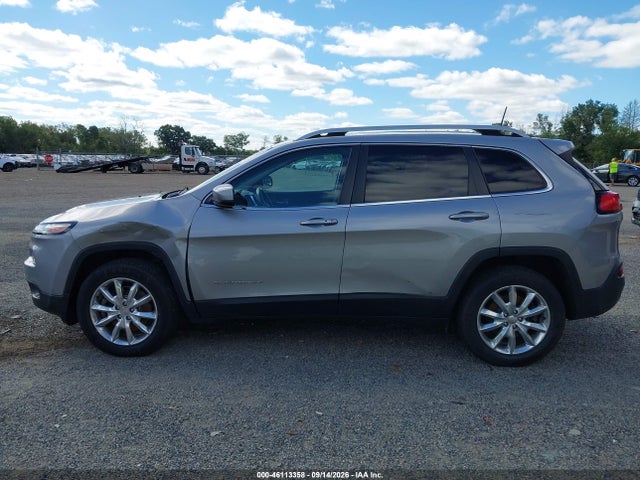 2016 Jeep Cherokee Limited მანქანა იყიდება აუქციონზე, vin: 1C4PJMDS8GW172413, აუქციონის ნომერი: 46113358