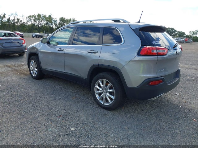 2016 Jeep Cherokee Limited მანქანა იყიდება აუქციონზე, vin: 1C4PJMDS8GW172413, აუქციონის ნომერი: 46113358