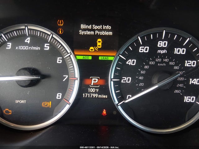 2015 Acura Tlx V6 Advance მანქანა იყიდება აუქციონზე, vin: 19UUB2F70FA016246, აუქციონის ნომერი: 46113381