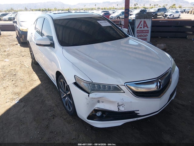 2015 Acura Tlx V6 Advance მანქანა იყიდება აუქციონზე, vin: 19UUB2F70FA016246, აუქციონის ნომერი: 46113381