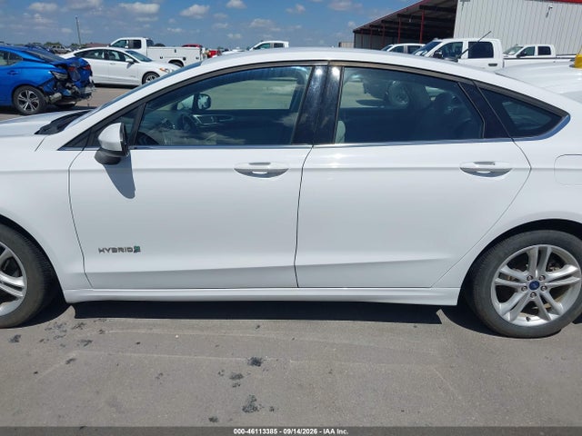 46113385 :رقم المزاد ، 3FA6P0UU9JR254543 vin ، 2018 Ford Fusion Hybrid S مزاد بيع
