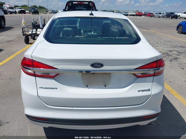 46113385 :رقم المزاد ، 3FA6P0UU9JR254543 vin ، 2018 Ford Fusion Hybrid S مزاد بيع