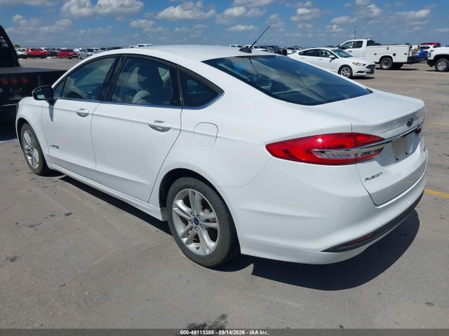 46113385 :رقم المزاد ، 3FA6P0UU9JR254543 vin ، 2018 Ford Fusion Hybrid S مزاد بيع