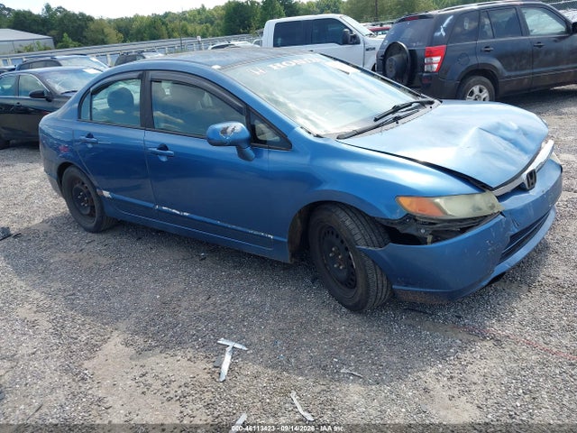 2008 Honda Civic Lx მანქანა იყიდება აუქციონზე, vin: 1HGFA16568L113639, აუქციონის ნომერი: 46113423