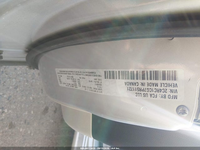 46113425 :رقم المزاد ، 2C4RC1CG7PR511721 vin ، 2023 Chrysler Voyager Lx مزاد بيع