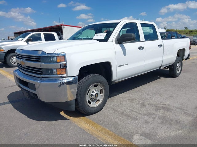 46113430 :رقم المزاد ، 1GC1CUEG0JF255447 vin ، 2018 Chevrolet Silverado 2500hd Wt مزاد بيع