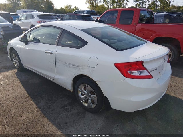 2013 Honda Civic Lx მანქანა იყიდება აუქციონზე, vin: 2HGFG3B50DH507497, აუქციონის ნომერი: 46113433