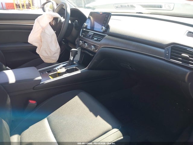 2021 Honda Accord Lx მანქანა იყიდება აუქციონზე, vin: 1HGCV1F12MA077488, აუქციონის ნომერი: 46113499