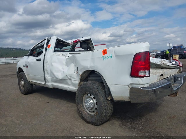 2012 Ram 2500 St მანქანა იყიდება აუქციონზე, vin: 3C6LD5AT4CG230199, აუქციონის ნომერი: 46113511