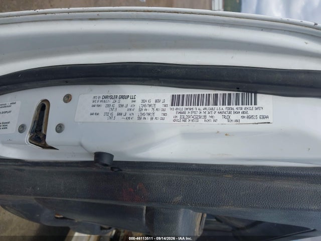 2012 Ram 2500 St მანქანა იყიდება აუქციონზე, vin: 3C6LD5AT4CG230199, აუქციონის ნომერი: 46113511