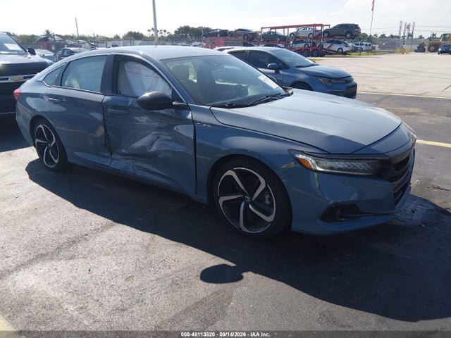 46113520 :رقم المزاد ، 1HGCV1F46MA123088 vin ، 2021 Honda Accord Sport Special Edition مزاد بيع