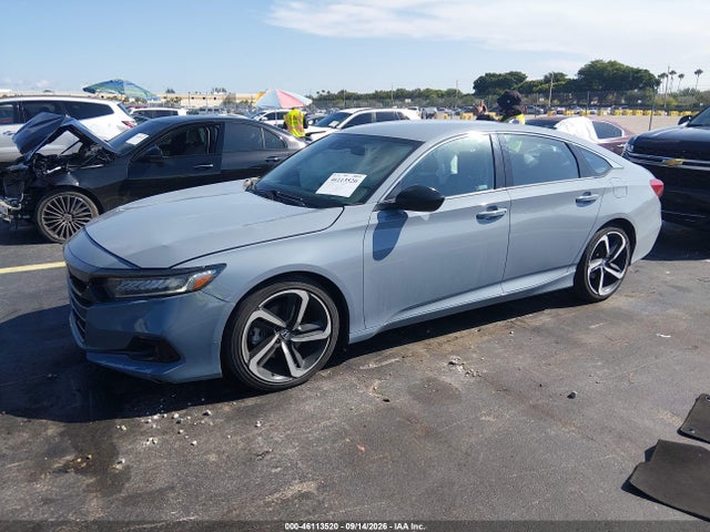 Aukcja sprzedaży 2021 Honda Accord Sport Special Edition, vin: 1HGCV1F46MA123088, numer aukcji: 46113520