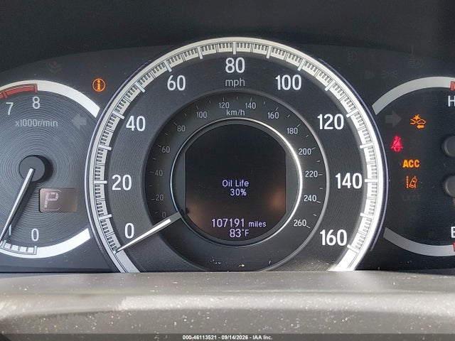 Aukcja sprzedaży 2016 Honda Accord Ex-l, vin: 1HGCR2F93GA056332, numer aukcji: 46113521