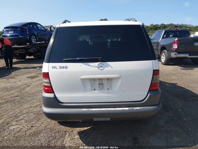 Продажа на аукционе авто 1999 Mercedes-benz Ml 320, vin: 4JGAB54E9XA144261, номер лота: 46113539