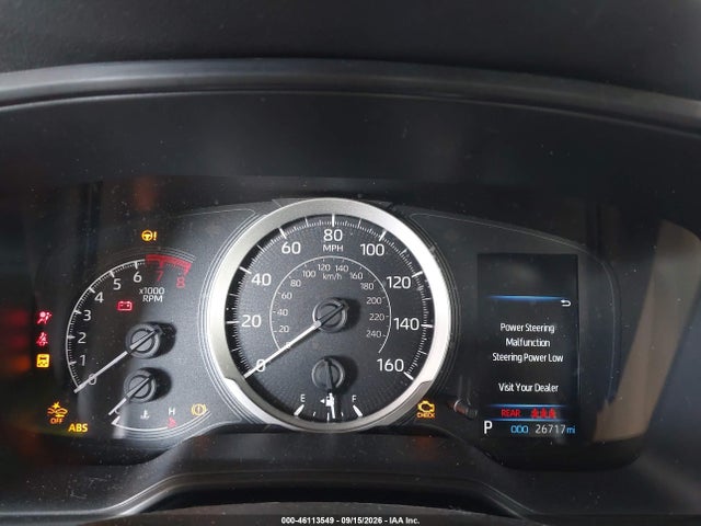 46113549 :رقم المزاد ، JTDEPMAE9NJ200346 vin ، 2022 Toyota Corolla Le مزاد بيع