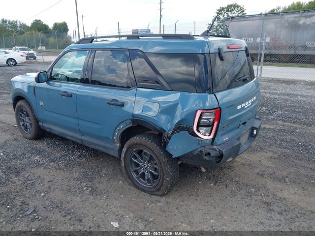 46113561 :رقم المزاد ، 3FMCR9B6XNRD03766 vin ، 2022 Ford Bronco Sport Big Bend مزاد بيع