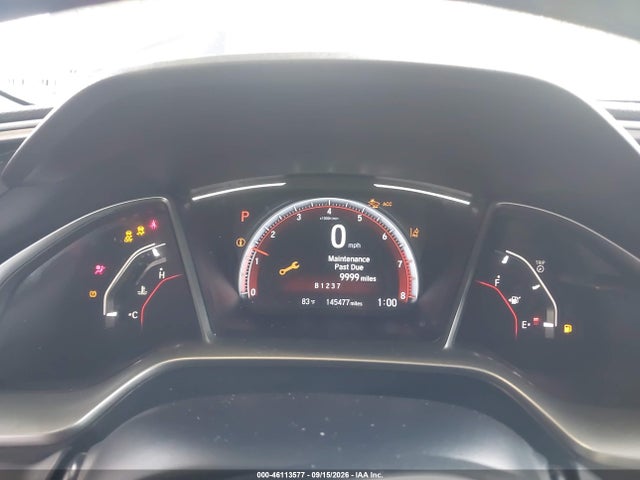 46113577 :رقم المزاد ، 2HGFC2F88KH531778 vin ، 2019 Honda Civic Sport مزاد بيع