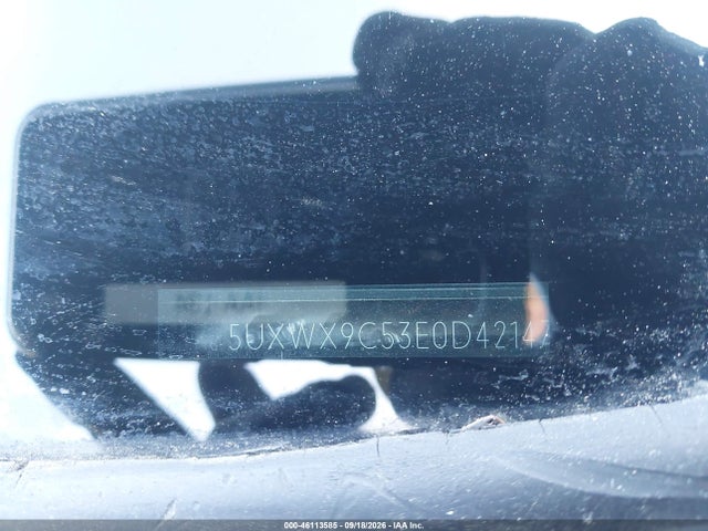 5UXWX9C53E0D42147 BMW X3 Xdrive28i