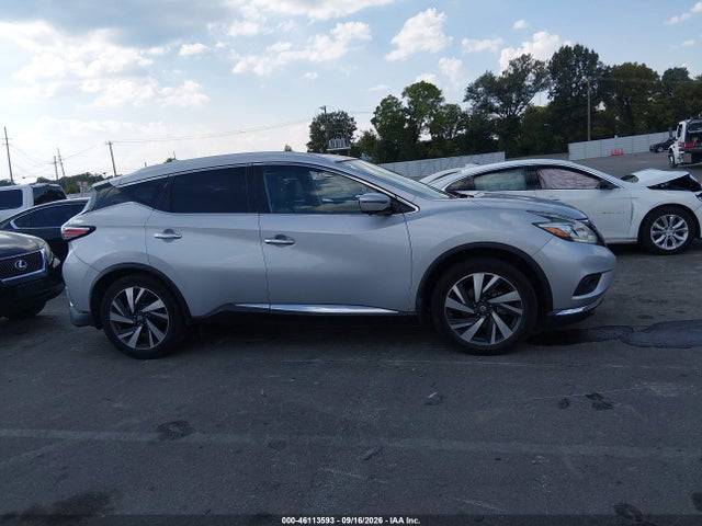 46113593 :رقم المزاد ، 5N1AZ2MH1HN181240 vin ، 2017 Nissan Murano Platinum مزاد بيع