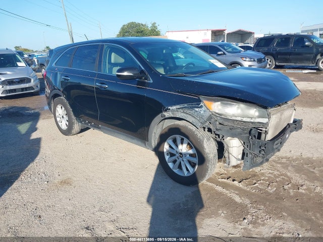 46113695 :رقم المزاد ، 5XYPG4A35KG552276 vin ، 2019 Kia Sorento 2.4l Lx مزاد بيع