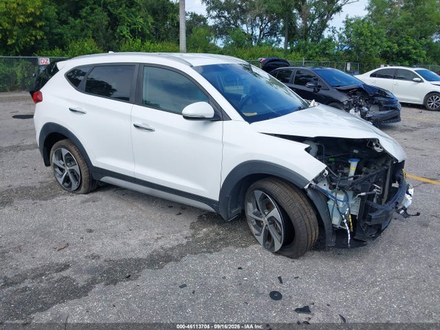 2018 Hyundai Tucson Limited მანქანა იყიდება აუქციონზე, vin: KM8J33A20JU717632, აუქციონის ნომერი: 46113704