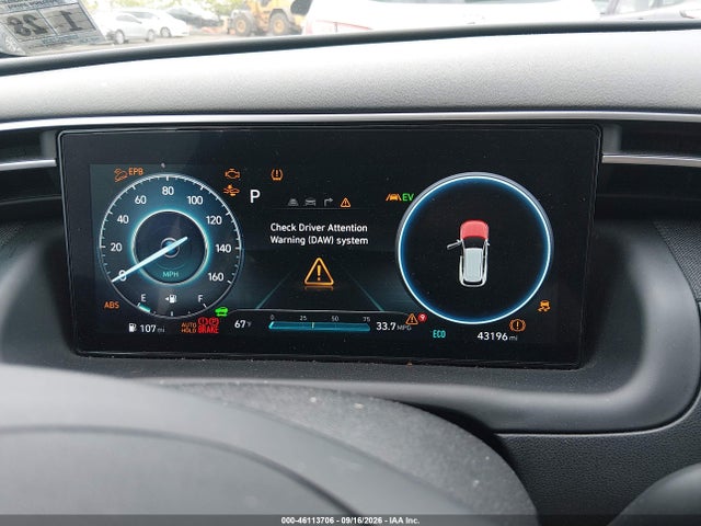 2023 Hyundai Tucson Hybrid Sel Convenience მანქანა იყიდება აუქციონზე, vin: KM8JFCA13PU132874, აუქციონის ნომერი: 46113706